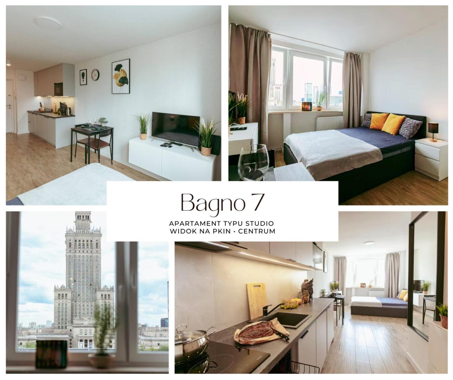Bagno 7 - Piekny Widok Na Palac Kultury - Wifi - Smarttv 45Cali - Better Rental Warszawa Eksteriør billede
